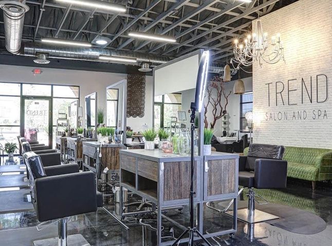 Trend Salon and Spa Hair Stylist Stations